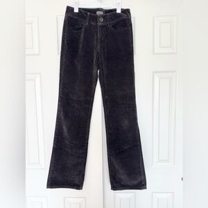 Banana Republic Black Velvet Pants size 2